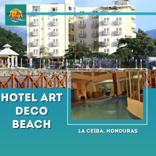 Hotel Art Deco Beach La Ceiba Exterior photo
